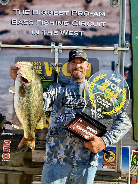 Austin Bonjour Wins 2024 WON Bass Clear Lake Open