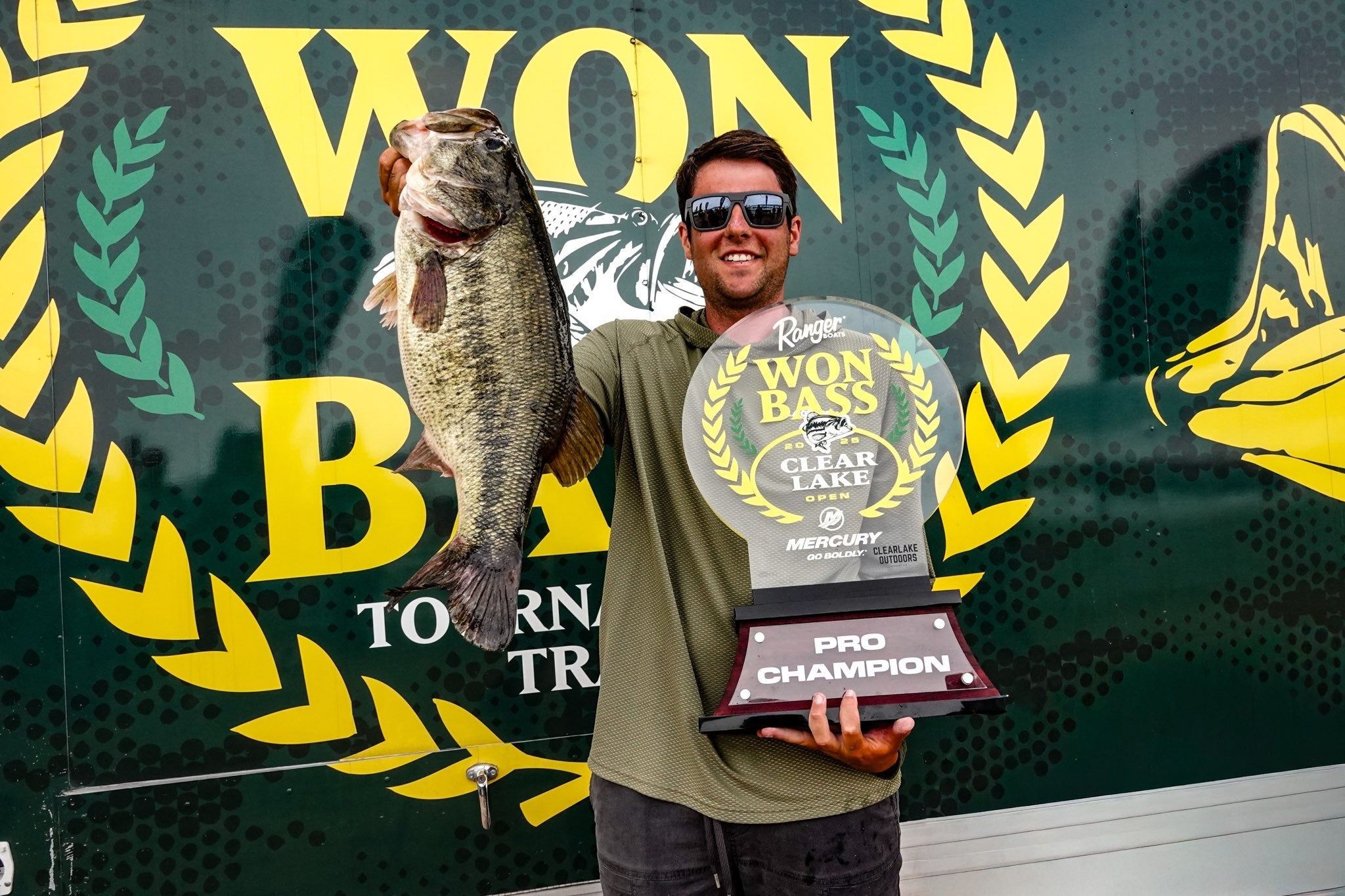 Garrett Ellenson Wins His Second WON Bass Open of 2026 at Clear Lake ...