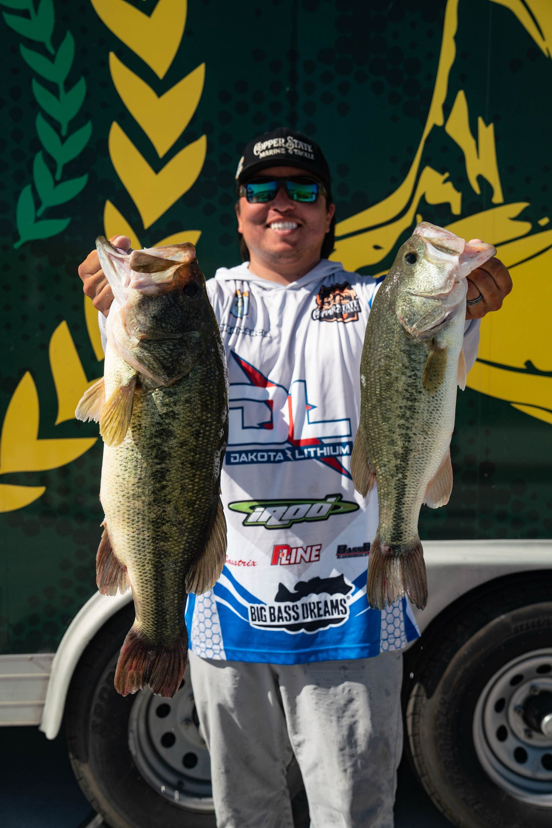Anthony Garcia Rides Big Bite to Day Two Lead at 2026 WON Bass Lake Havasu Open