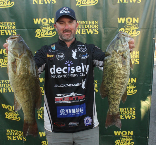 Bryant Smith Leads Day Two of 2024 WON Bass U.S. Open with 43.84 pounds