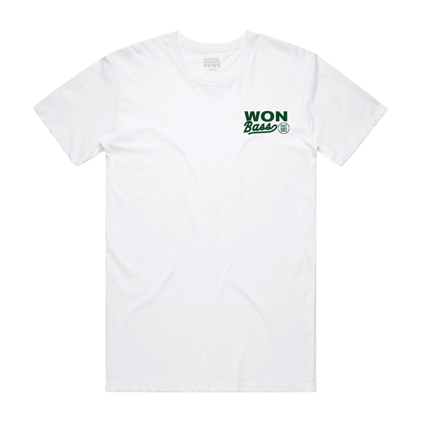 WON Bass Logo Tee - White