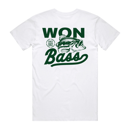 WON Bass Logo Tee - White