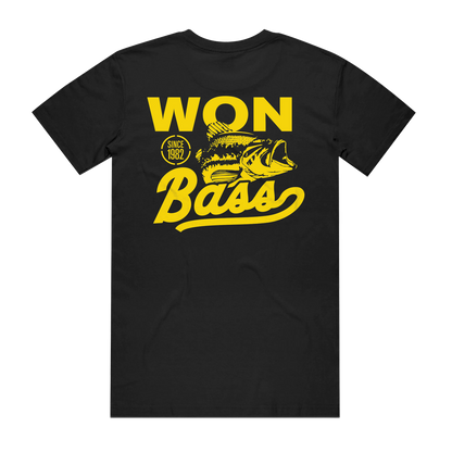 WON Bass Logo Tee - Black