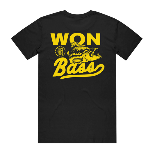 WON Bass Logo Tee - Black